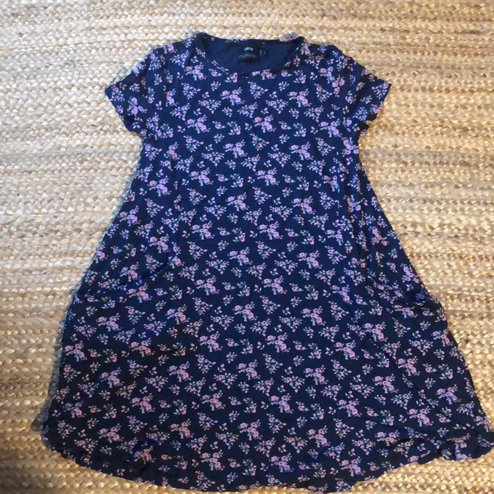 ASOS Maternity Swing Dress With Pockets In Floral Print - Ditsy print / US 6
